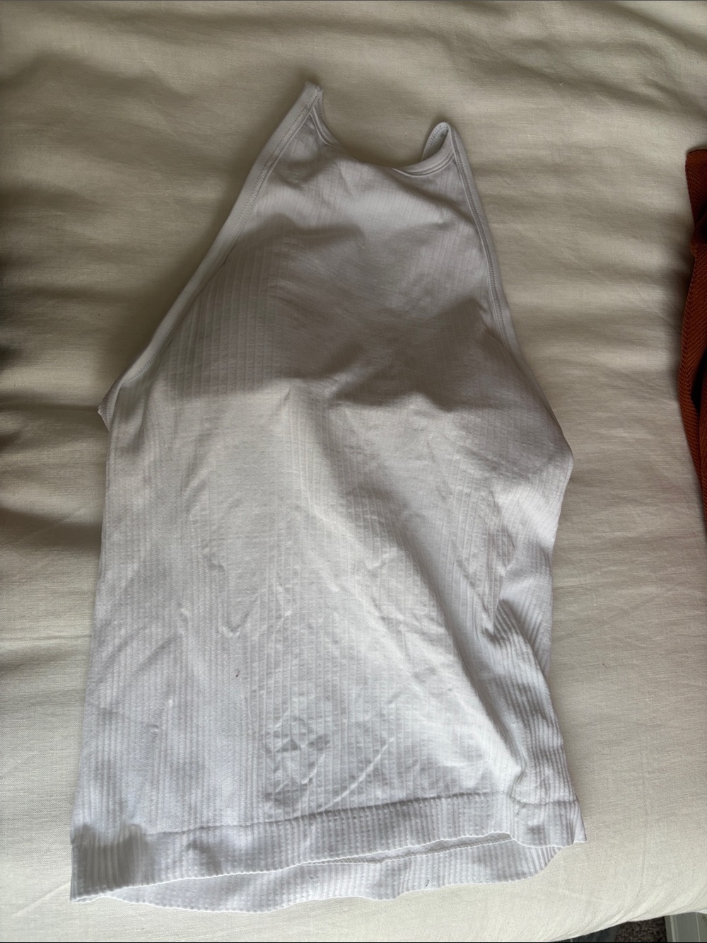 Lululemon ebb to street high neck race back tank